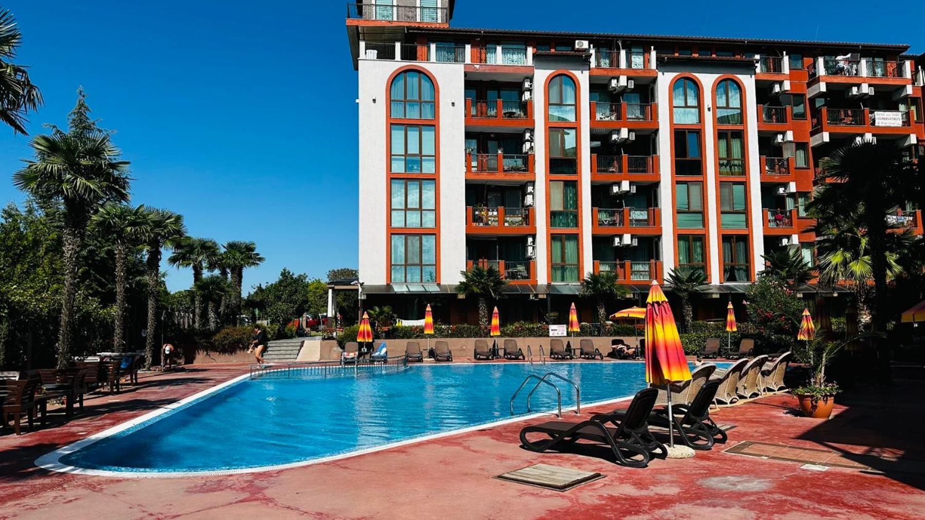 Chateau Del Marina Apart Complex Nesebar Exteriör bild